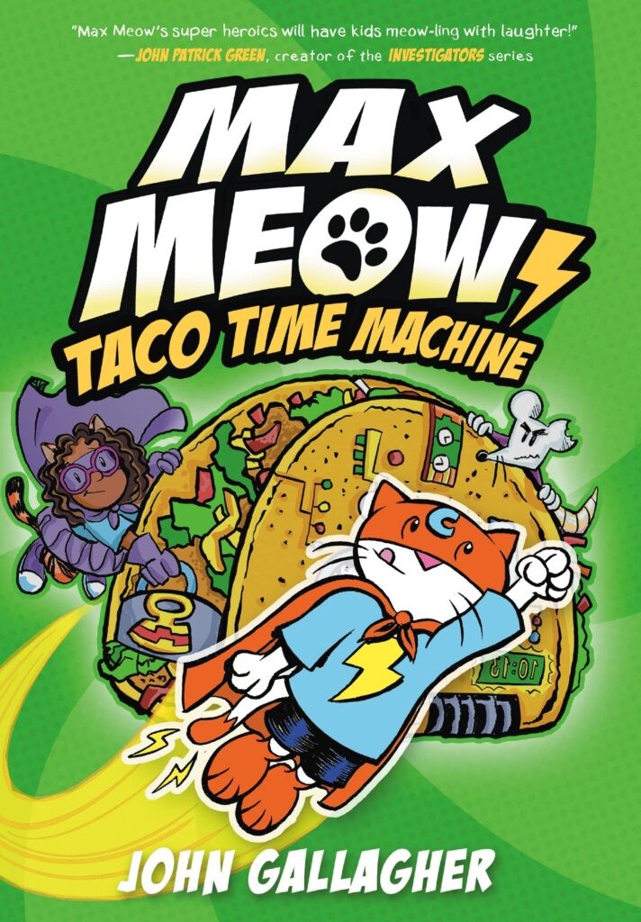 Coperta de carte Max Meow Taco Time Machine