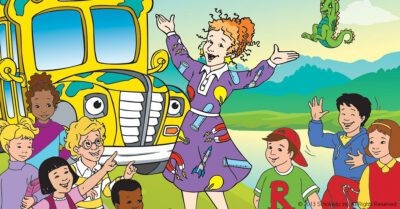 Personaje de carte pentru copii -Dna.  Frizzle din autobuzul scolar magic