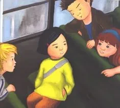 personaje din cartea pentru copii din The Name Jar