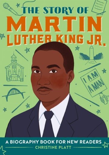 Ilustratie de coperta a Povestea lui Martin Luther King Jr.