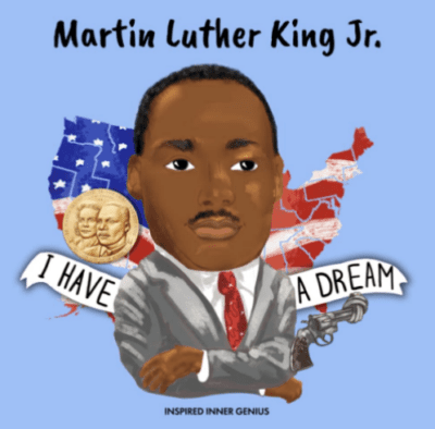 Ilustratie de coperta a lui Martin Luther King Jr.
